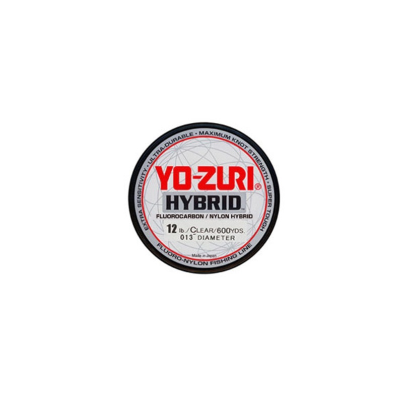 Yo-Zuri Hybrid Clear Fishing Line 600yd 10lb