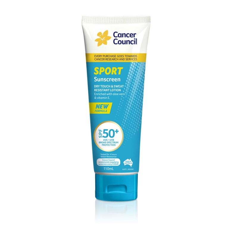 Cancer Council Sports Sunsceen 110ML 110