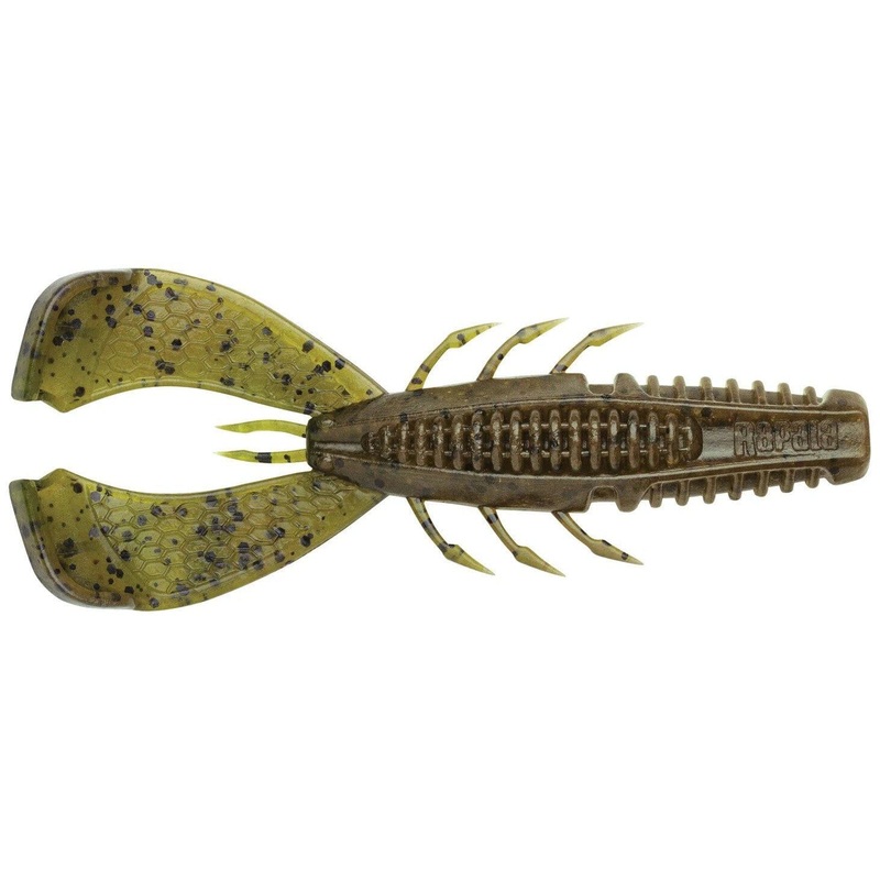Rapala Crush City Cleanup Craw Green Pumpkin Watermelon