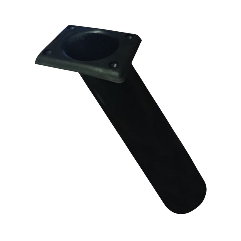 Rod Holder Rectangle 30 Degree Black Black