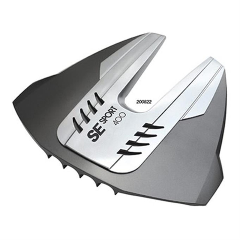 SE Sport 400 High Performance Curved Turbo No Drill Hydrofoil – Black and Grey Black Grey