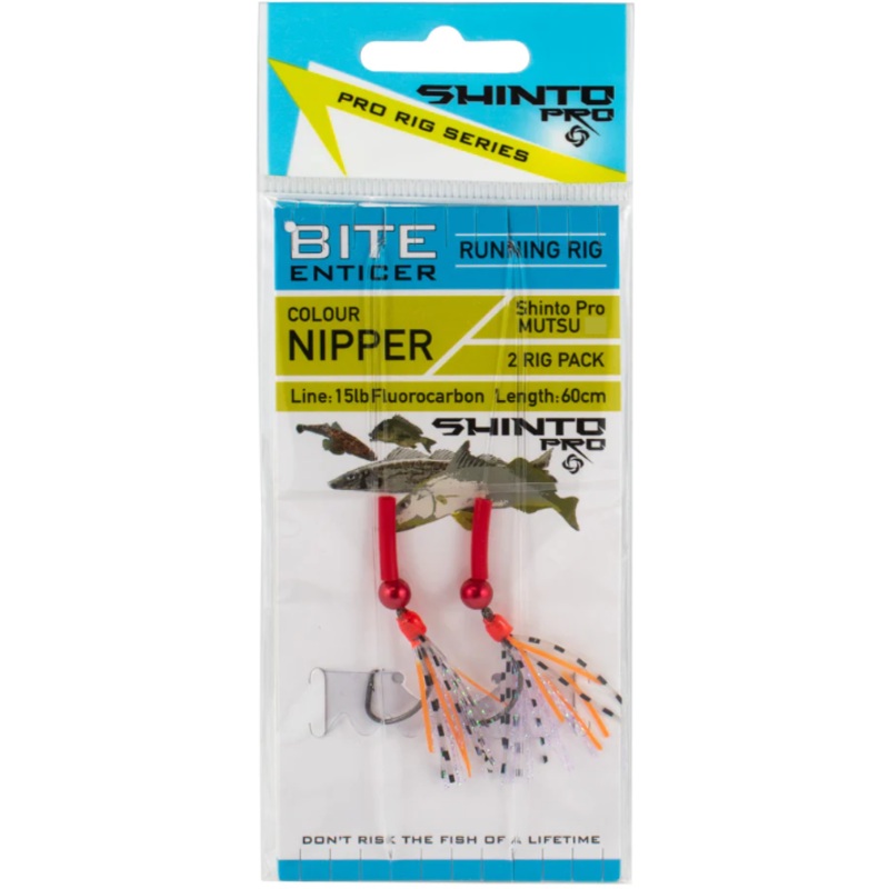 Shino Pro Bite Enticer Running Circle Rig Size 4 Running Circle Rig Nipper