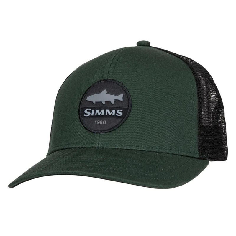 Simms Trout Patch Foliage Trucker FOLIAGE