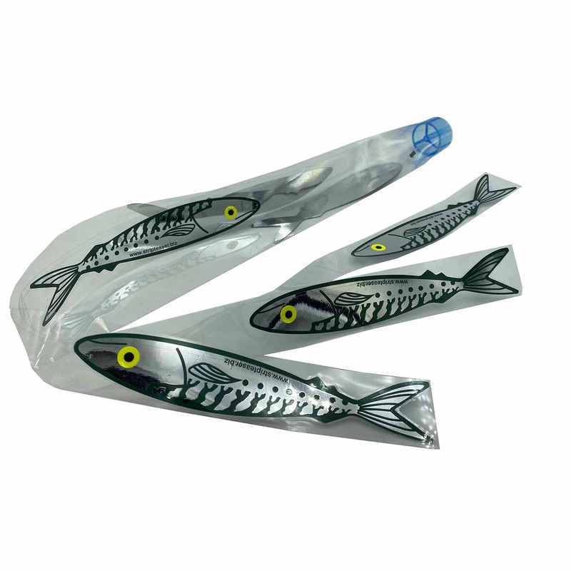 Stripteaser Replacement Strips Green 6 Fish