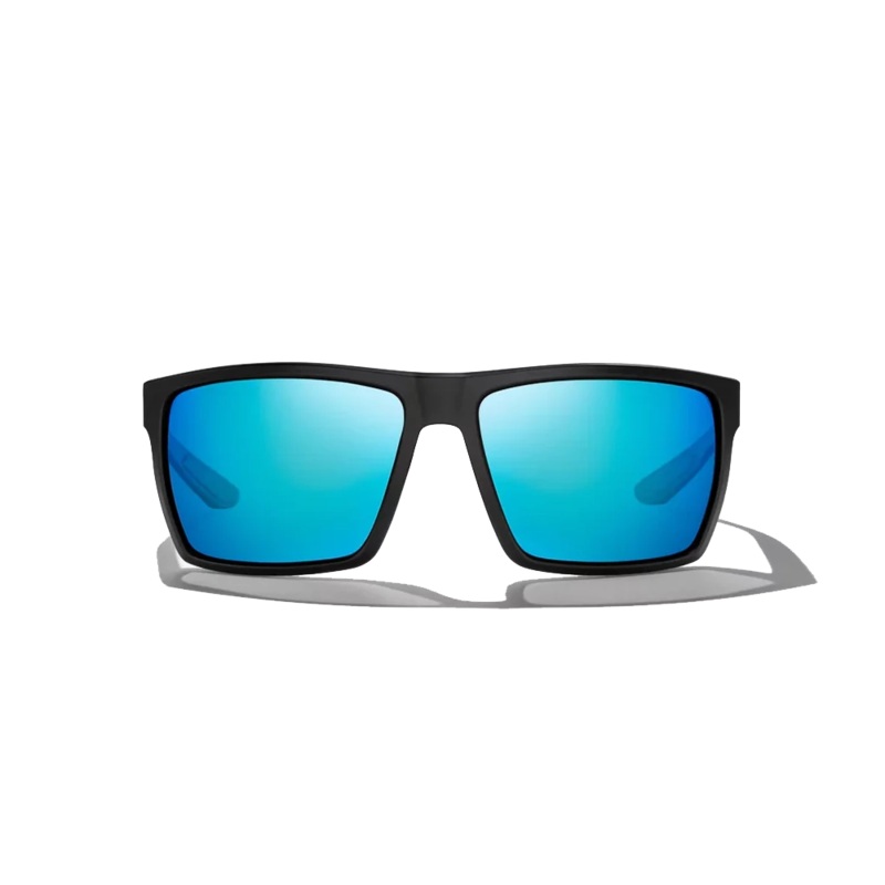 BAJIO Stiltsville Black Matte | Blue Mirror Glass