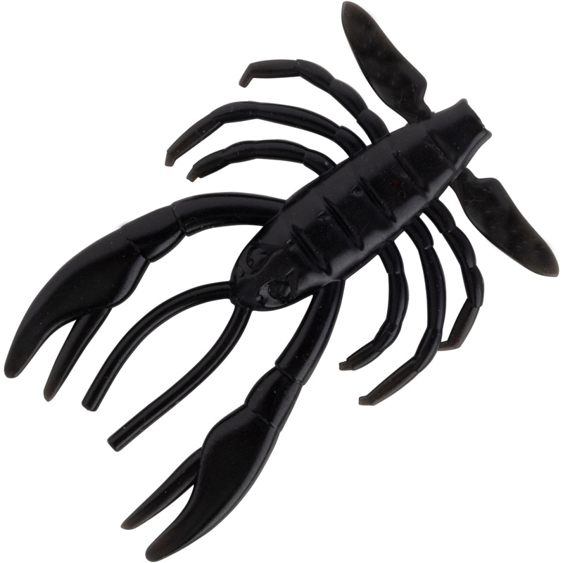 Berkley Powerbait Crabby Soft Plastic Lure 2.5 inch Black UV