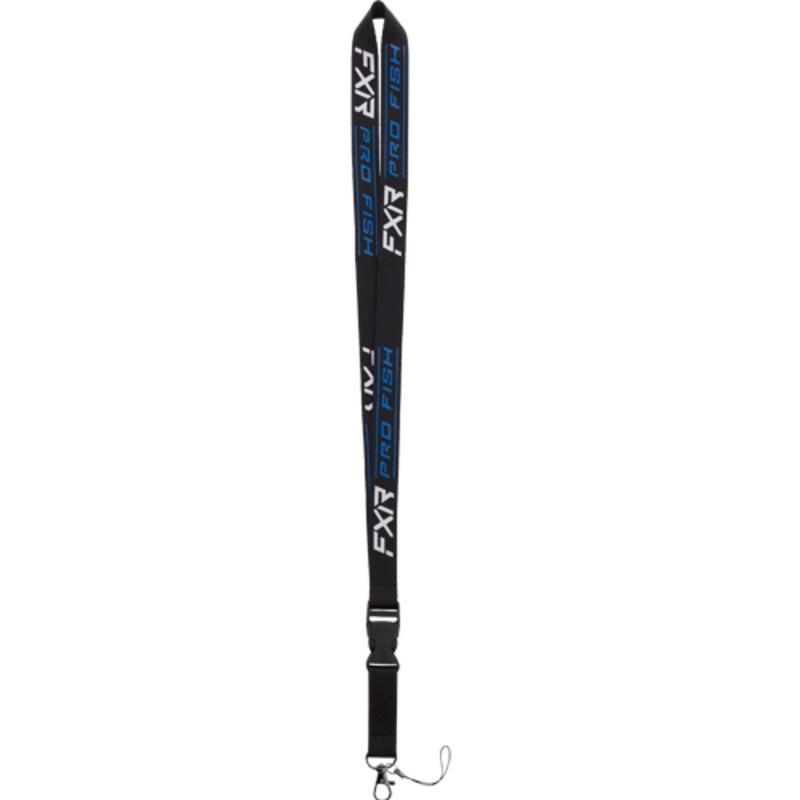 FISH LANYARD BLACK/BLUE