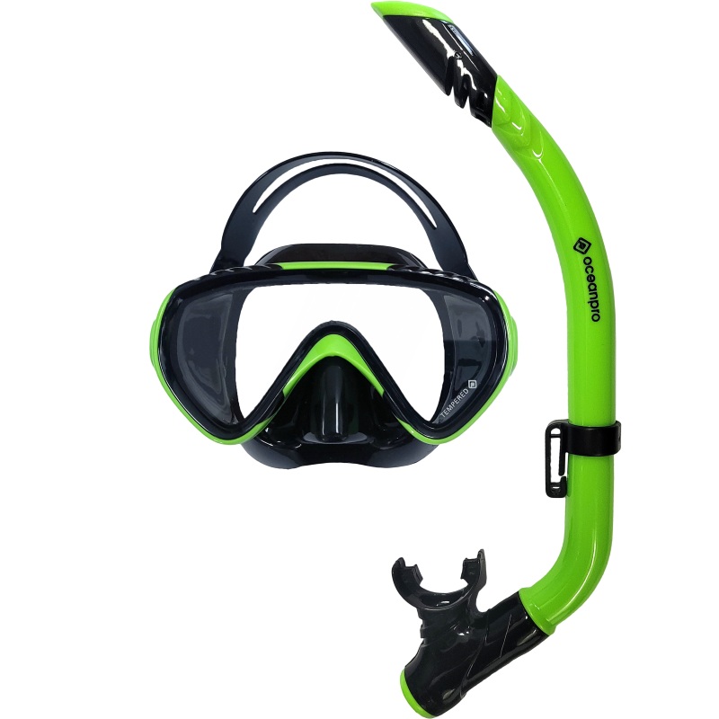 Ocean Pro Wategos Junior Mask Snorkel Set Lilac