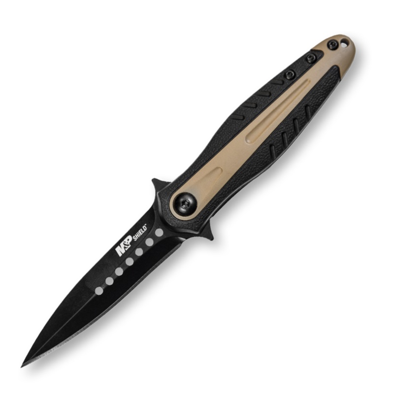 Smith Wesson Field Dagger Folding Knife 6 1/4″ Brown