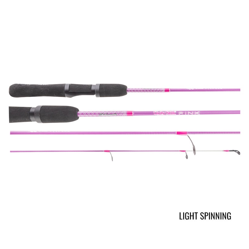 Ugly Stik Pink USPI Ladies Girls Spin Rod 361L
