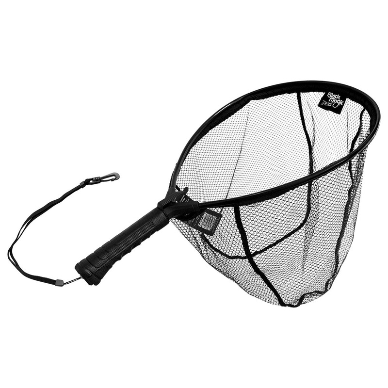 Black Magic Short Handle Net with Belt/Bungee Clip