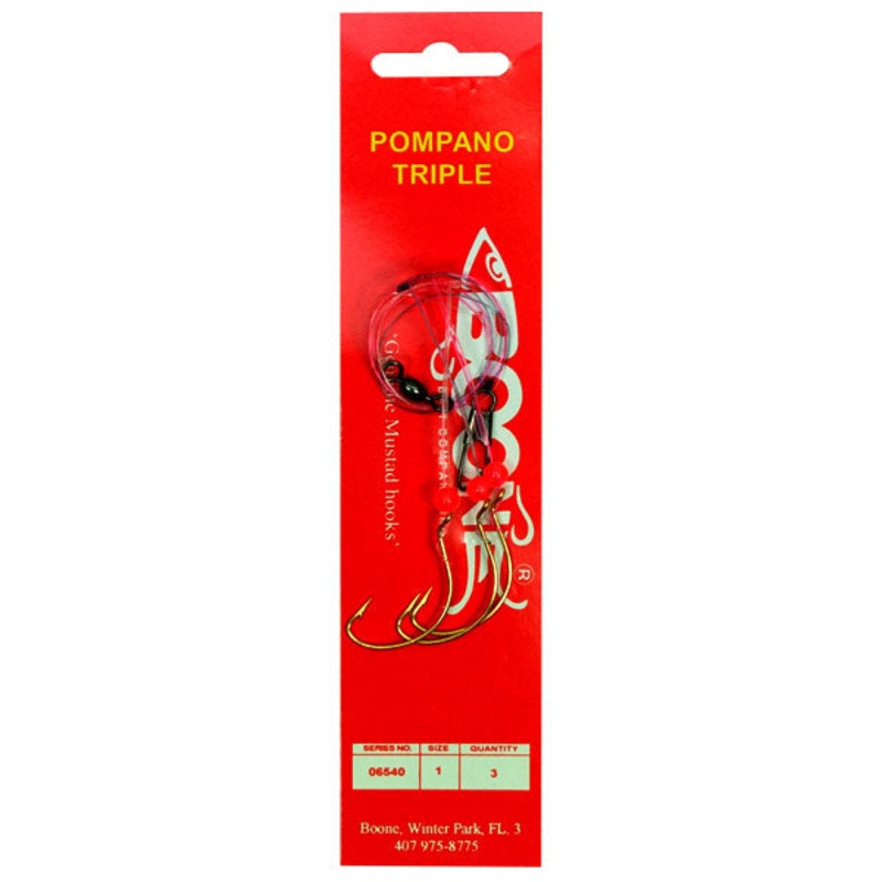 Boone Bait Co. Pompano Jig Cream Head / Pink Tail 1/2 Ounce