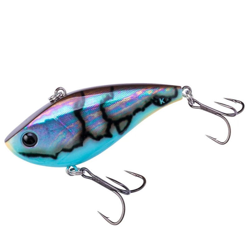 Booyah One Knocker Graffiti Craw Series Lipless Crankbaits 1/2 oz Graffiti Blue Craw