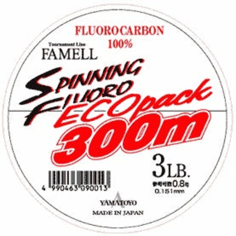Fluorocarbone YAMATOYO Fluoro ECO 300 m #0.8 3LB