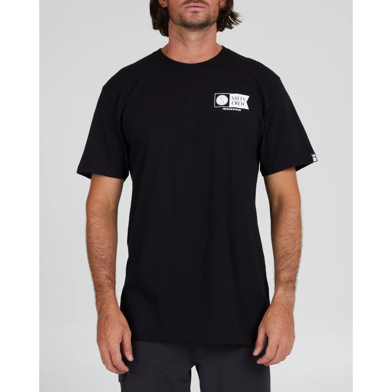 Salty Crew Alpha SS Tee Black M