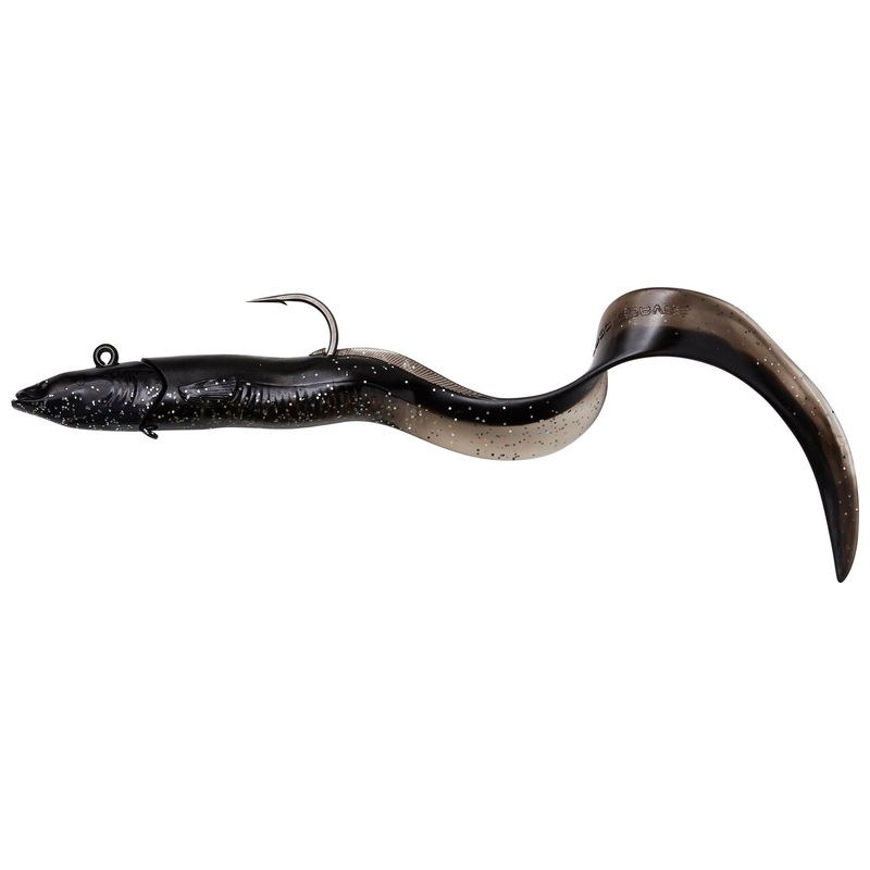 Savage Gear Real Eel Jig Black 12″ – 5-1/3oz