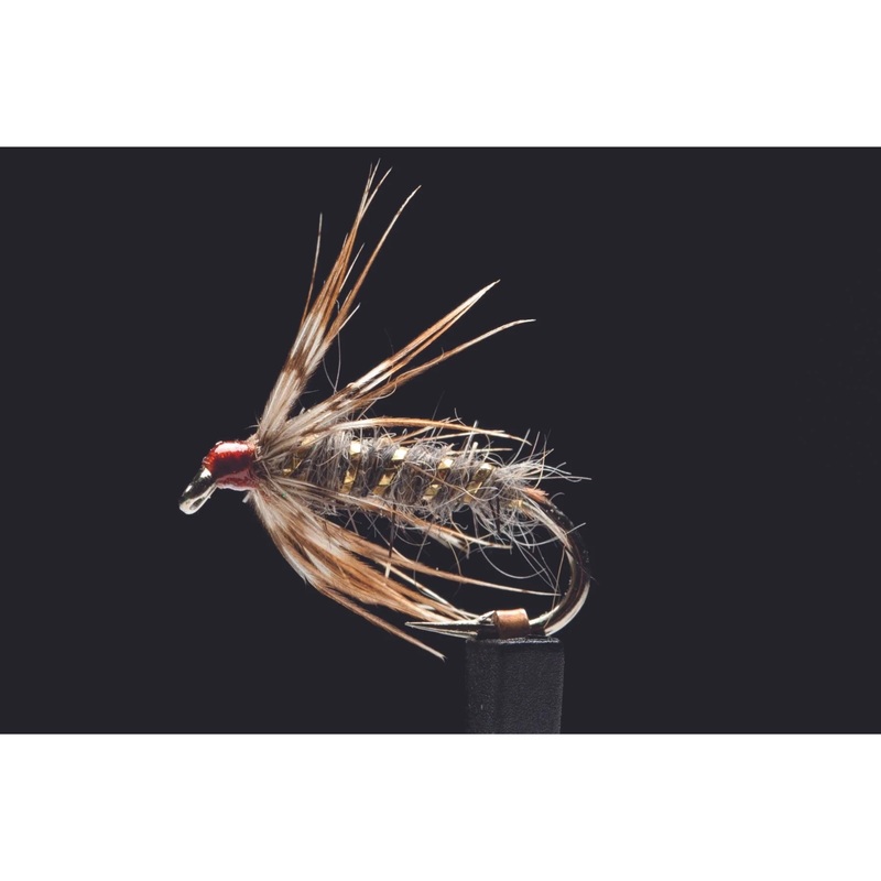 Soft Hackle Hare’s Ear Freshwater Fly #14