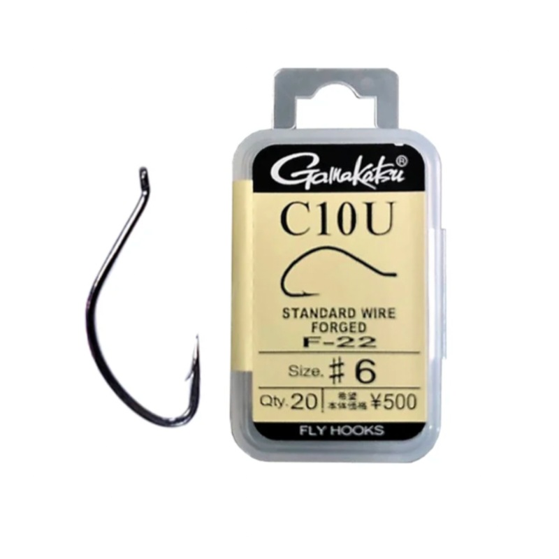 Gamakatsu C10U Caddis-Wet Fly Hooks 20-pack 6