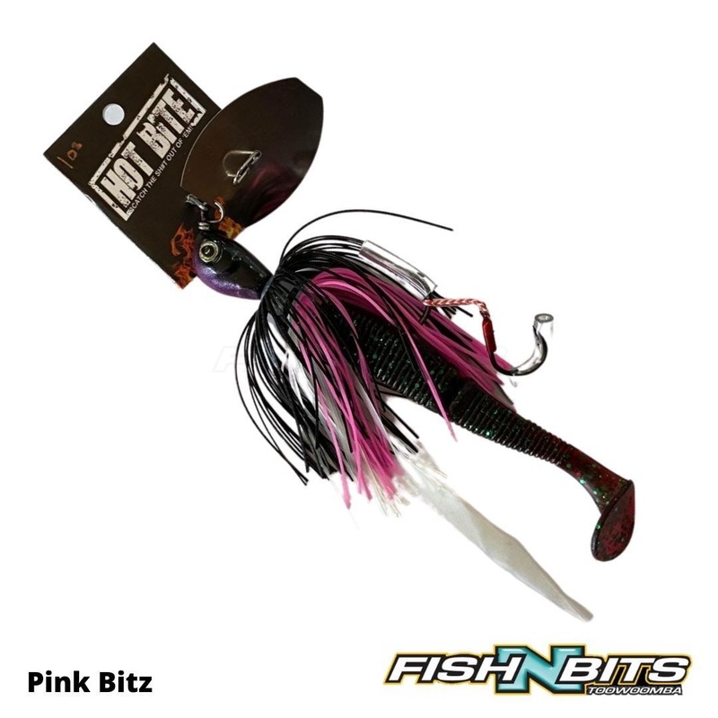 Hot Bite – Chatterbait 1oz Pink Bits