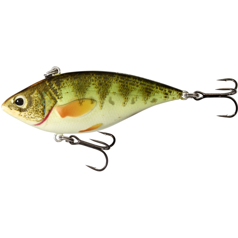 Live Target Yellow Perch Rattlebait 2″ Glow/UV 1/4oz