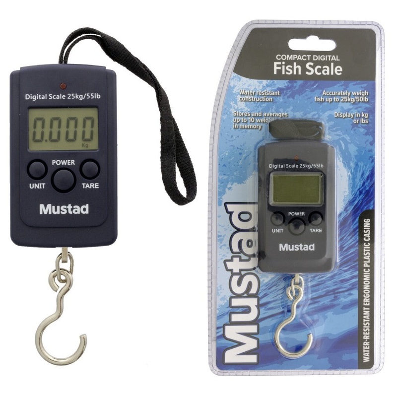 Mustad Digital Pocker Scale 25kg – MT320