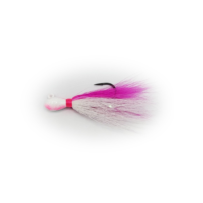Bay Master Tear Drop Bucktail Jigs 1/2oz White