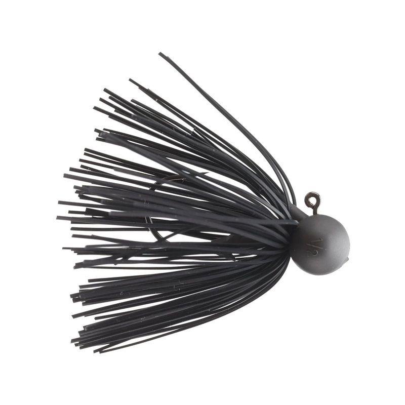 Keitech Tungsten Football Jig Black 001 1/4 oz