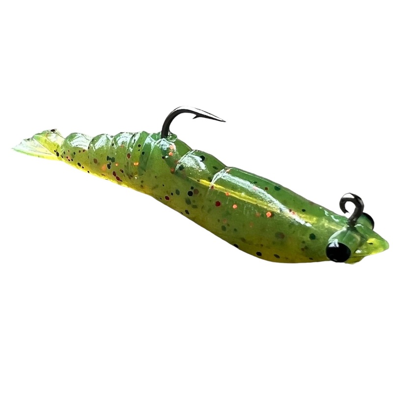 MMD Soft Prawn Lure 50mm Light (2.1g) UV Watermelon