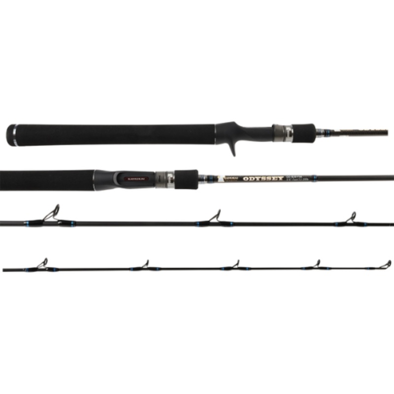 Samurai Odyssey Casting 5 ft 6 inch 12-16 lb BLACK/BLUE