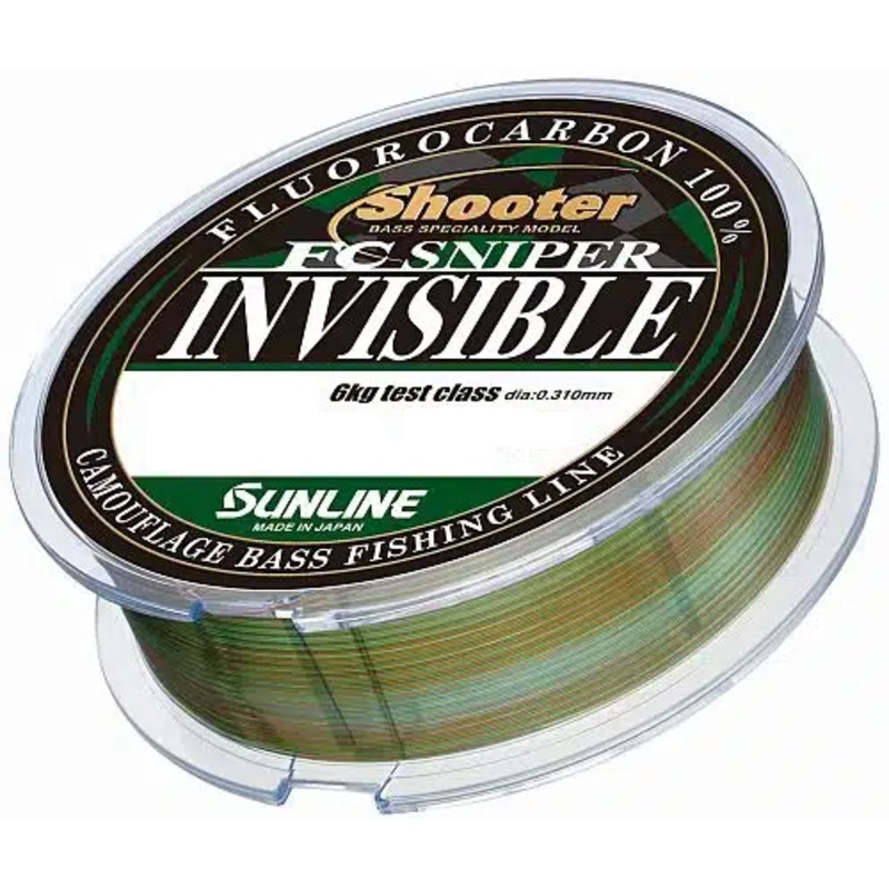Sunline FC Sniper Fluorocarbon Main Camo Invisible 75m 10lb