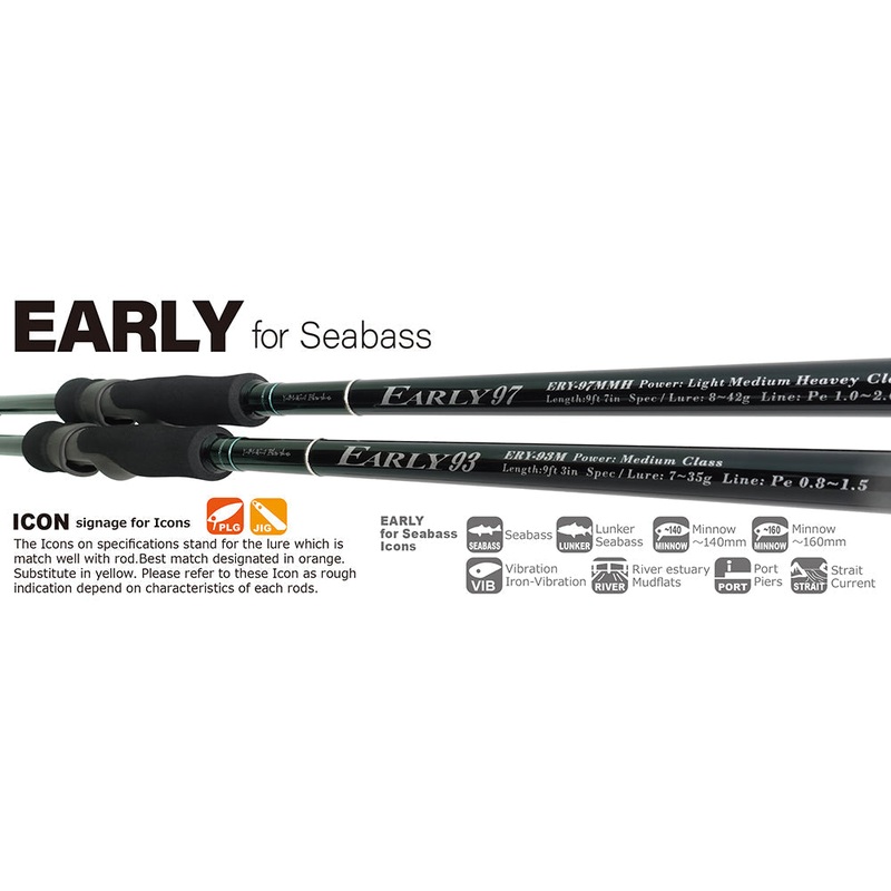 Yamaga Blanks Early for seabass 97MMH