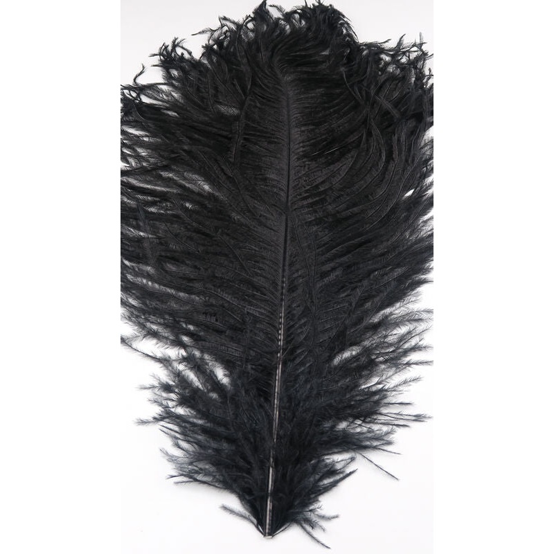 Hareline Ostrich Herl Black