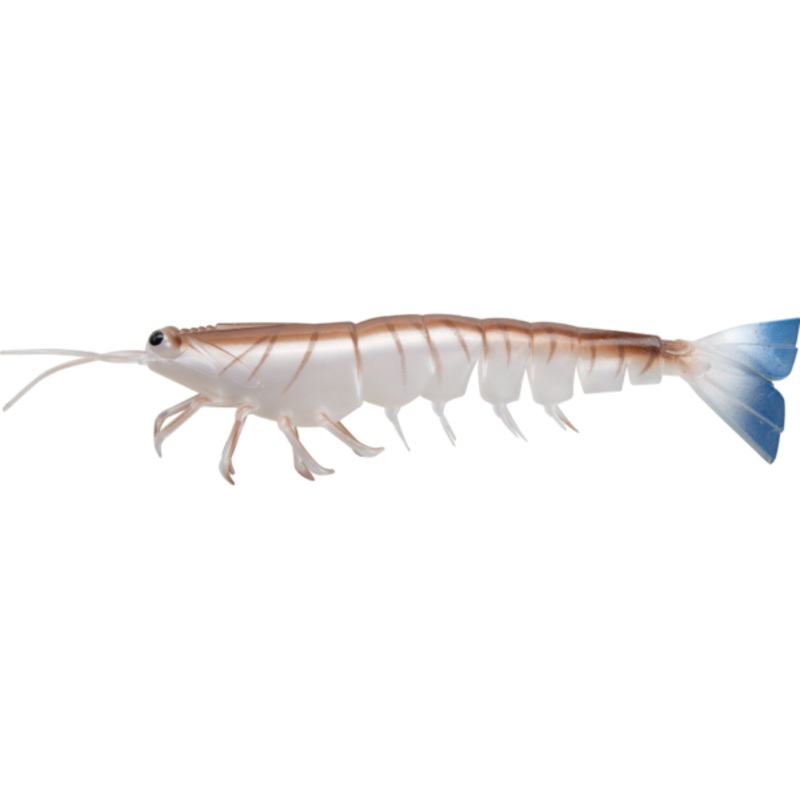 Irukandji Megaprawn Soft Plastic Lure 3in Blood N Bone
