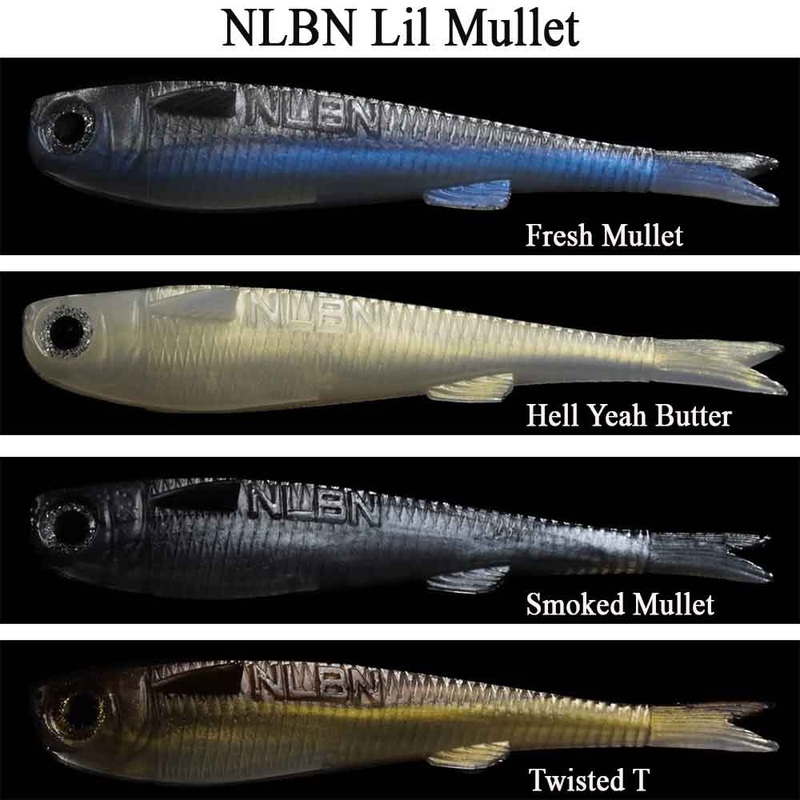 No Live Bait Needed (NLBN) 5″ Lil Mullet FRESH MULLET