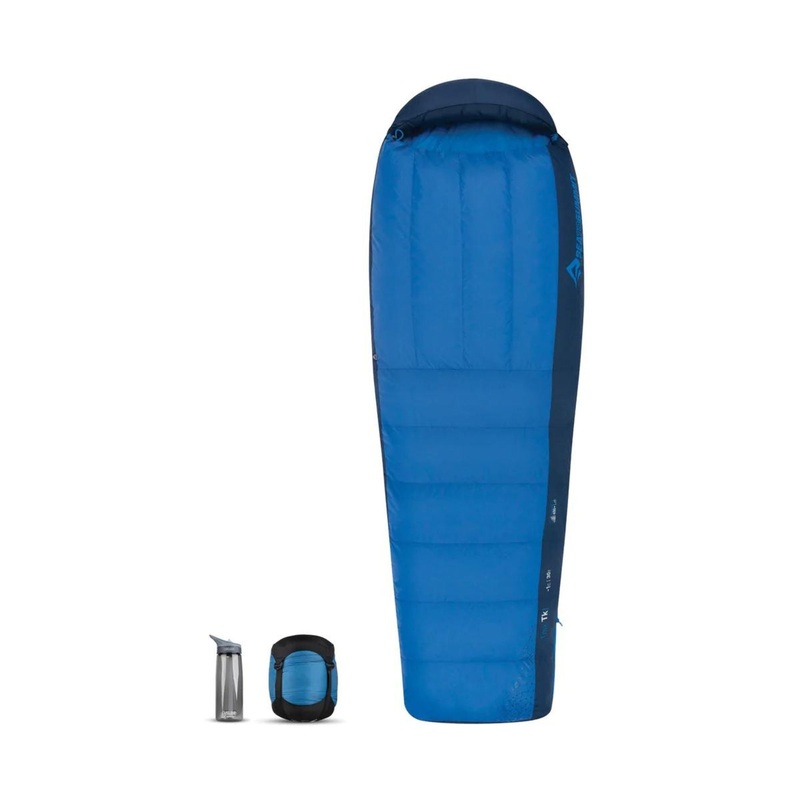 Sea to Summit Trek TKI Down Sleeping Bag -1C LONG BLUE