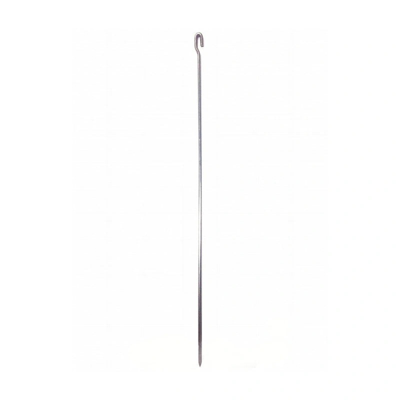 Black Pete Bait Needles Open Eye Light 6inch