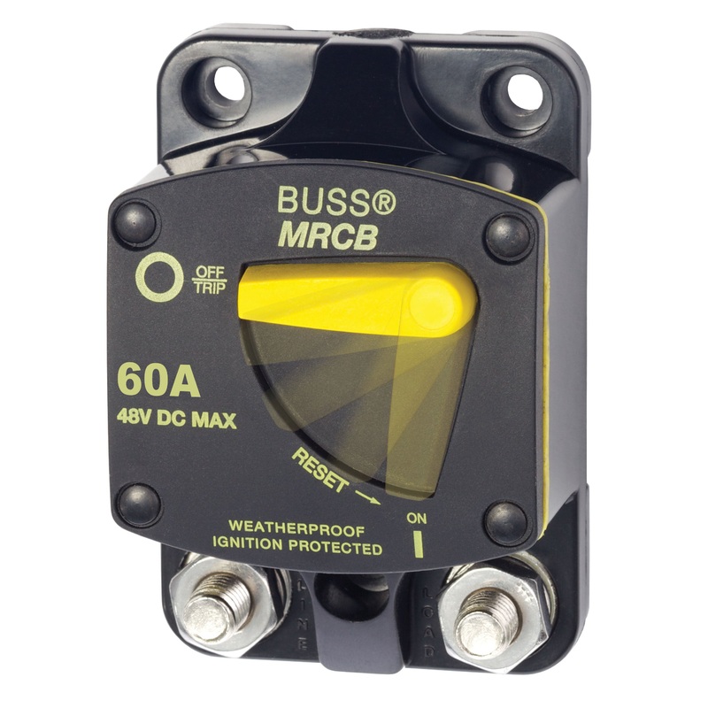 Blue Sea Systems 187 Series 60Amp Circuit Breaker