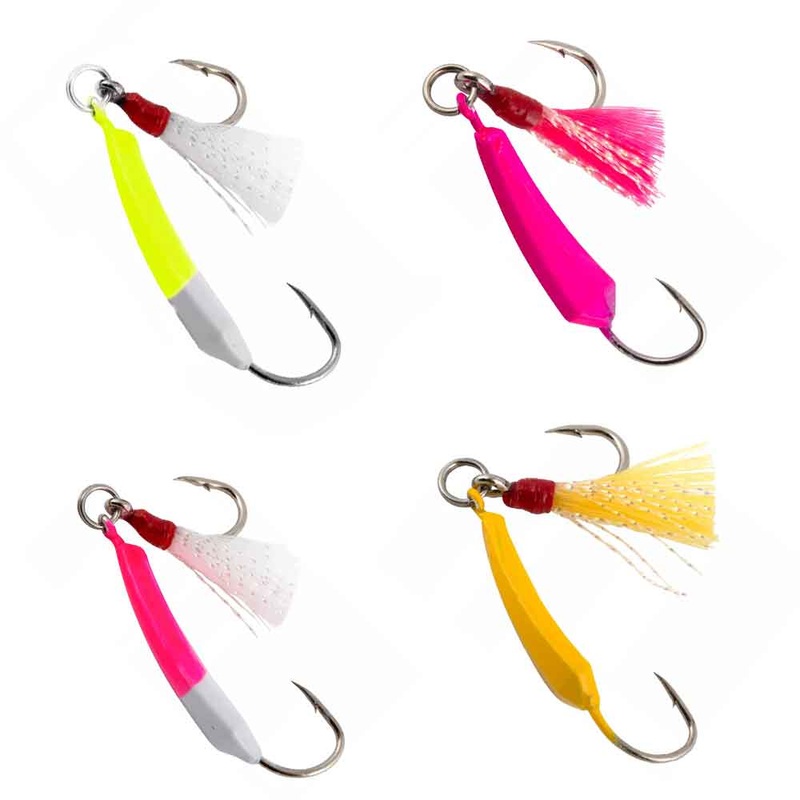 Buccaneer Wiggler Lure with Stinger Jig 1/4oz CHARTREUSE