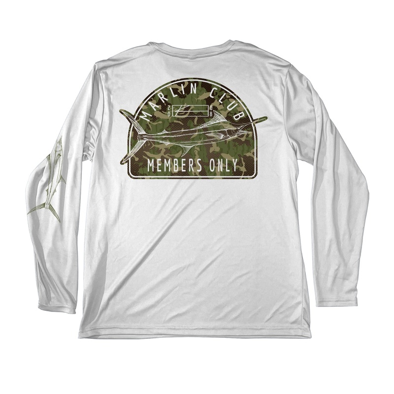 KSCOTT Marlin Club Performance Long Sleeve White Small