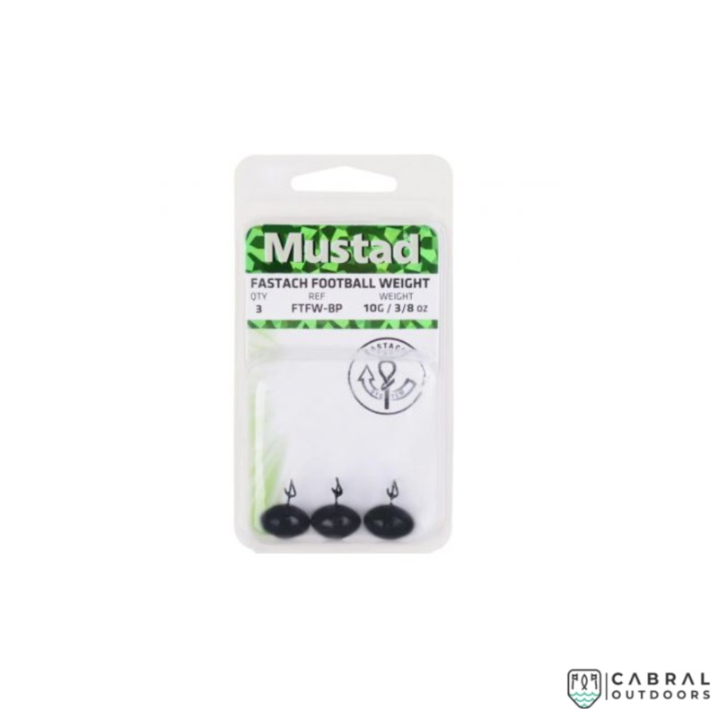 Mustad Fastach Football Weight FTFW-BP | Weight: 28-85g 28g
