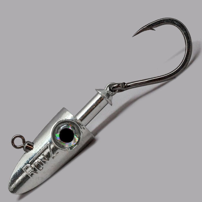 RonZ Big Game Jig Heads with Swing Hook HD 1.25oz 7/0