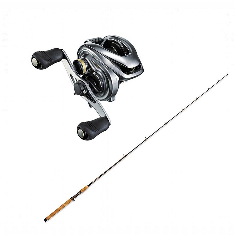 Shimano Metanium DC 100HG with PGC 8-17 7’0″ CHAOS Gold Combo