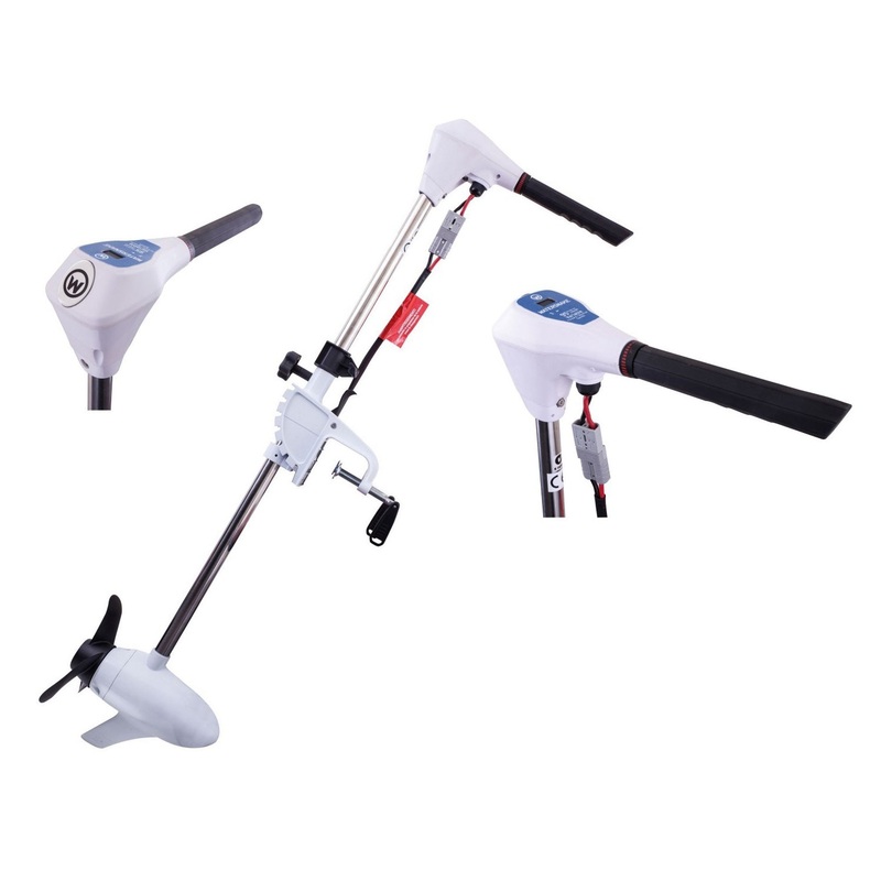 Watersnake Advance Brushless Transom Mount Electric Trolling Motor 95LB 42IN 24V – 55236