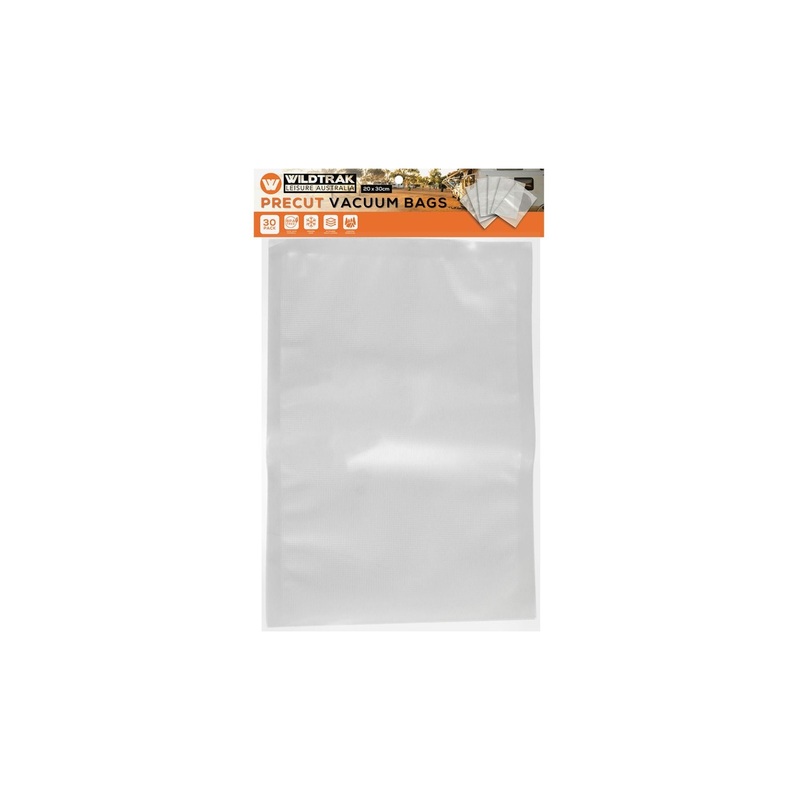 Wildtrack Vacuum Bags 20x30cm 30-pack