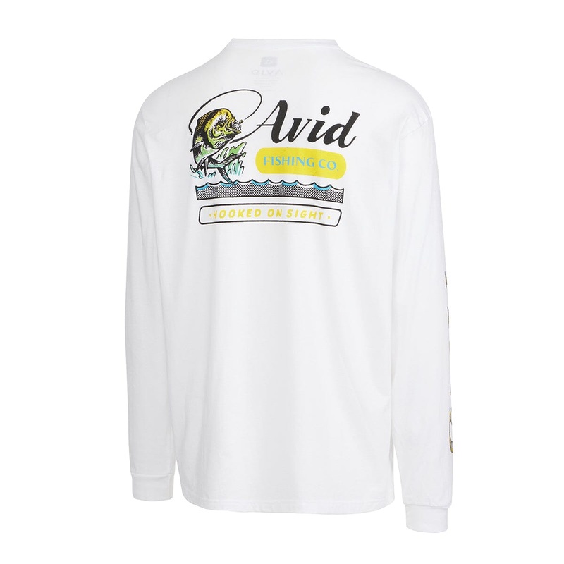 Avid Treasure Long Sleeve T-Shirt White Small