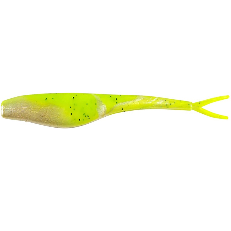 Berkley Gulp! Alive! Jerk Shad Chart Pepper Neon 5 Inch