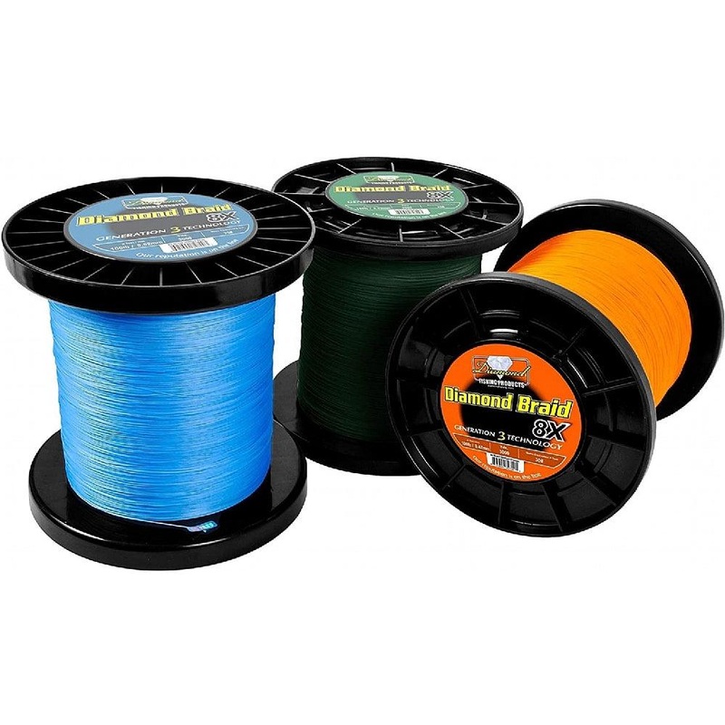 Diamond Braid Generation III 8X 3000 Yards Blue 10#