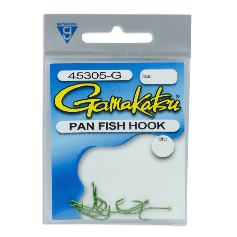Gamakatsu Green Panfish Hooks 10 – 10 Pack GREEN