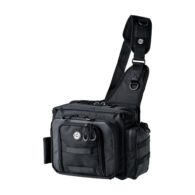 Gamakatsu Luxxe LE323 Rungun Shoulder Bag 2.0 Black