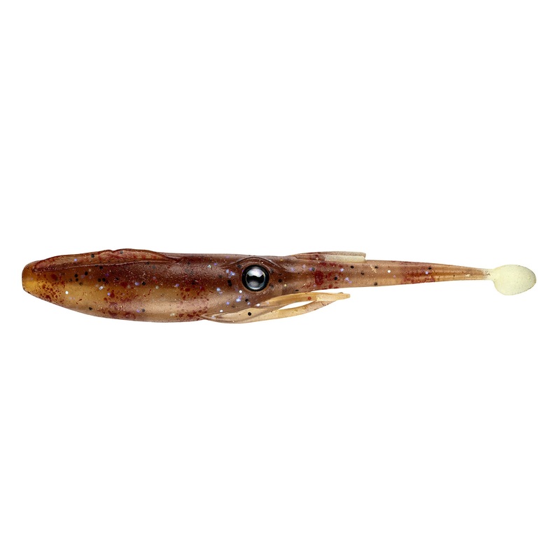 Nomad Design Live Ops Jerksquid Soft Plastic Lure 5in Blood Tiger